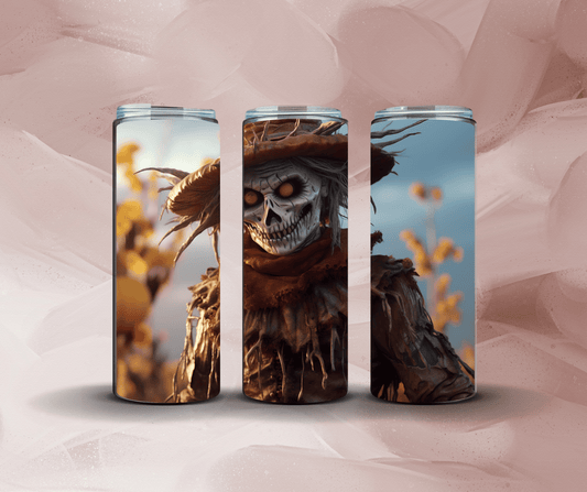 20oz 3D Skull Scarecrow