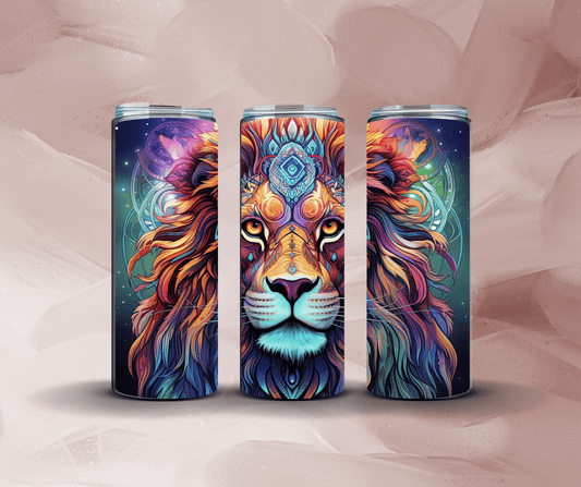 20oz Neon Lion