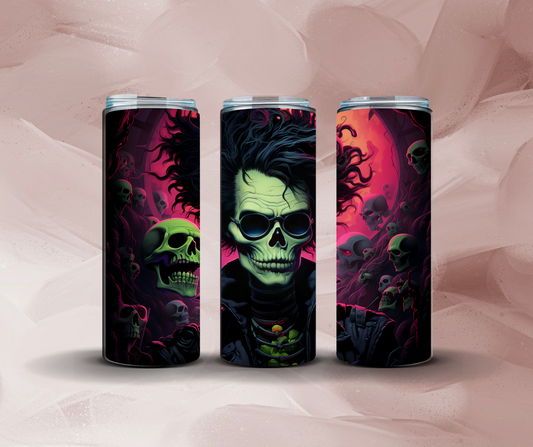 20oz Scary Night Zombie Skulls