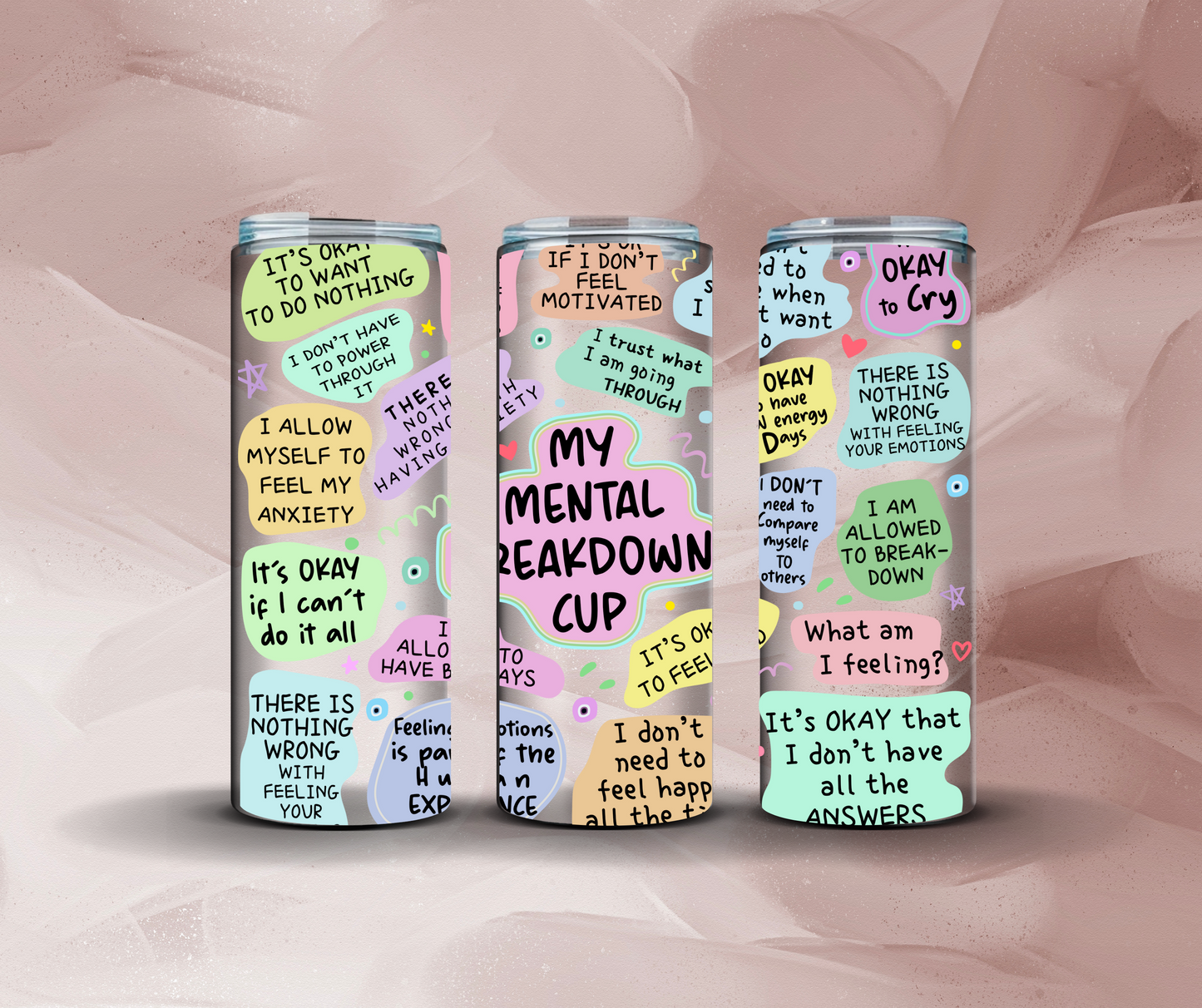 20oz My Mental Breakdown Cup